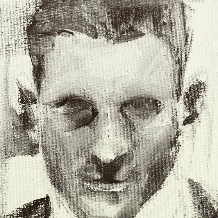 Still life study  face -Oil paintings-oilpaintingartofthedayoilcanvaspainting stilllifepaintingart f