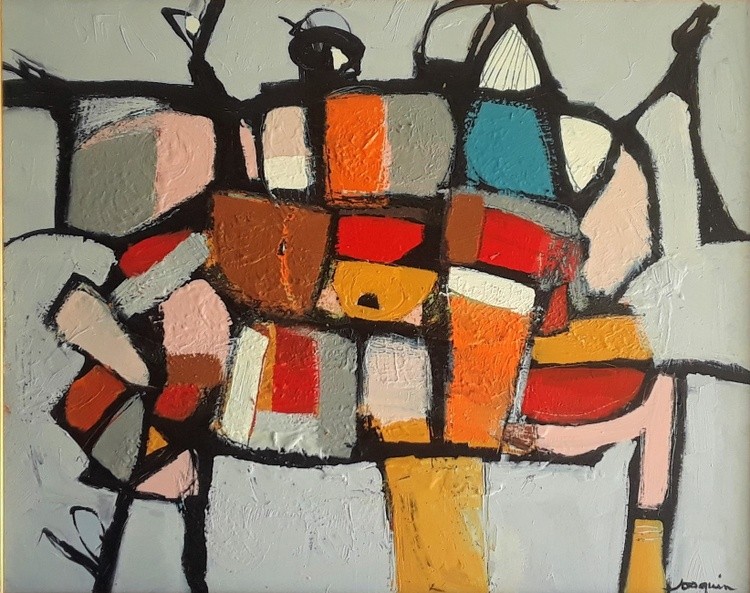 Color me Red  24 x 30  Acrylic on Board