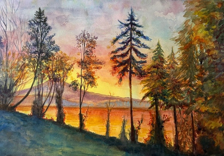 Pacific Northwest sunrise