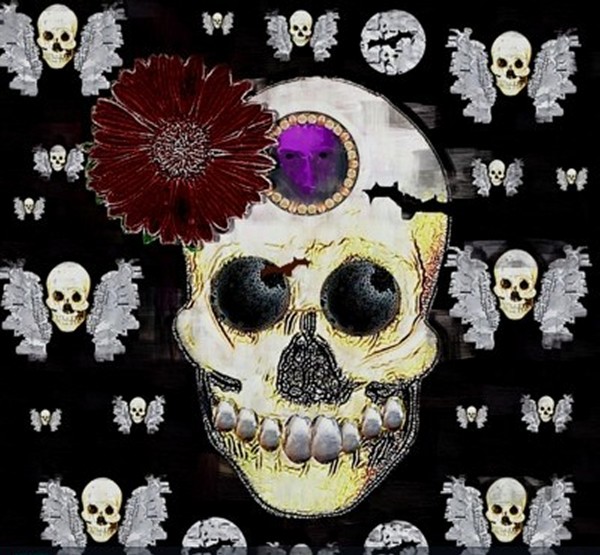 Floral Skull