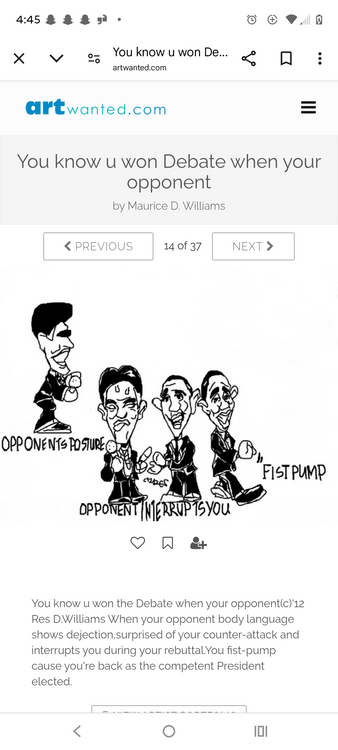 Mitt Romney v Obama/presidential dbate
