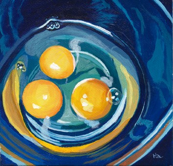 eggs in a bowl