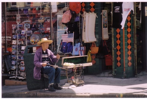 China Town Musician SF