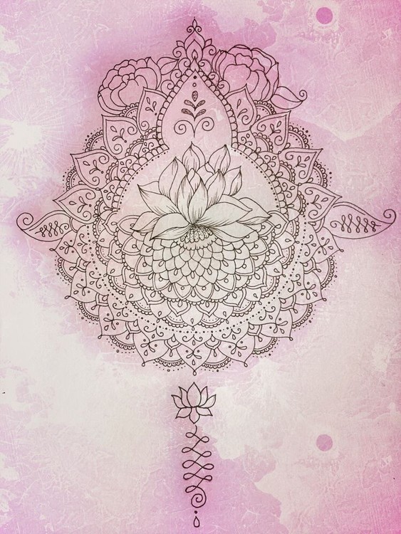Pink Lotus Mandala