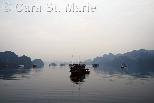 Ha Long Bay, Vietnam (boats) #1