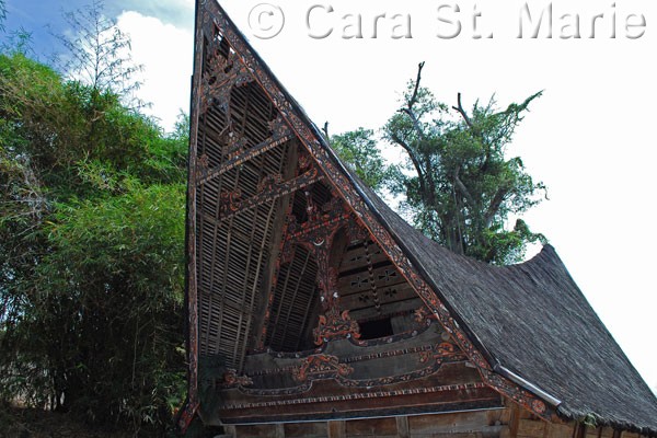 Batak House on Lake Toba