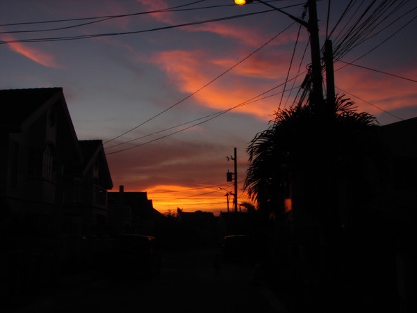 sunset in the Philippines