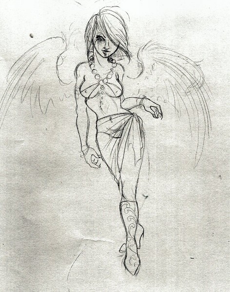 funky angel