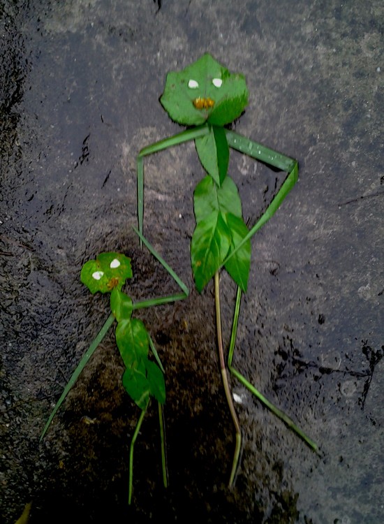 Walking in the Rain