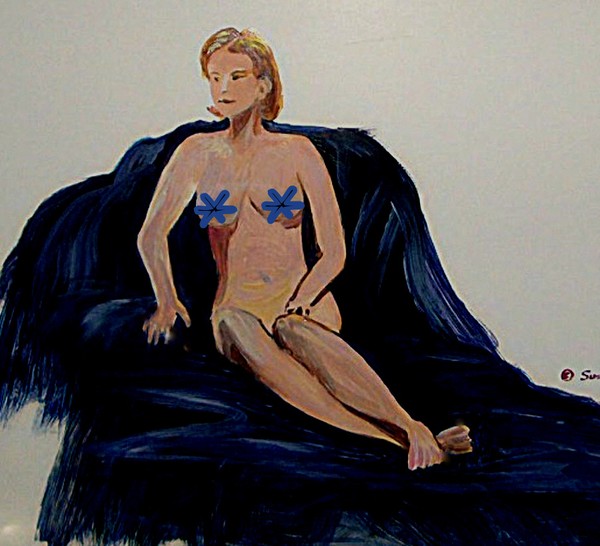 Model in Repose