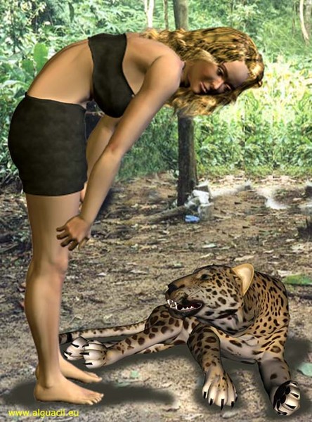 blonde&panther