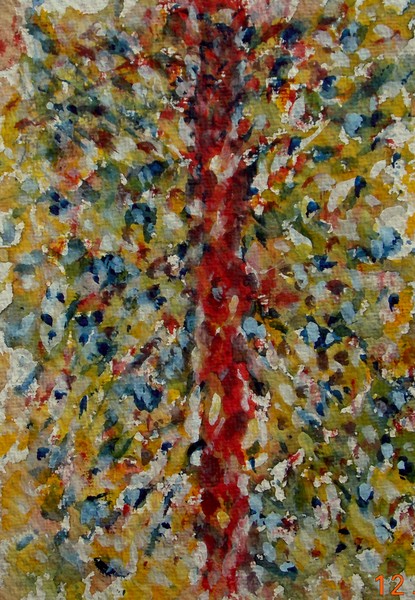 standing red