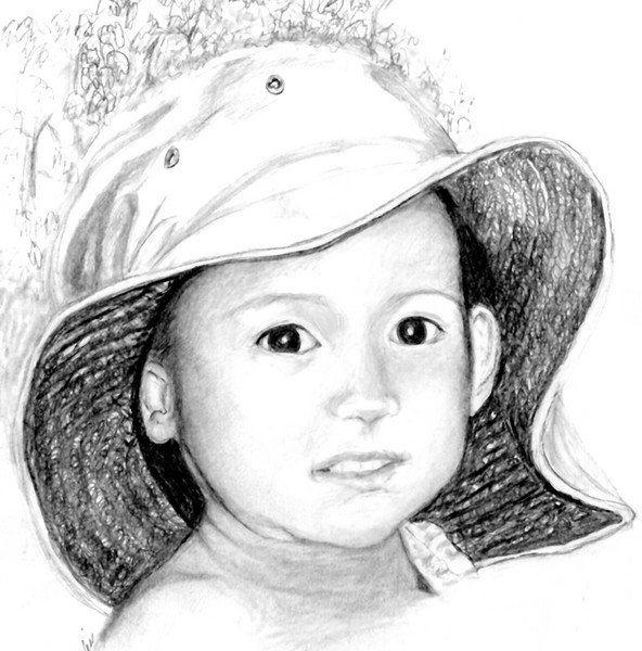 Grandma's Waiting - co-worker's grandaughter