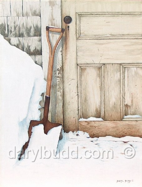 AT THE BACK DOOR