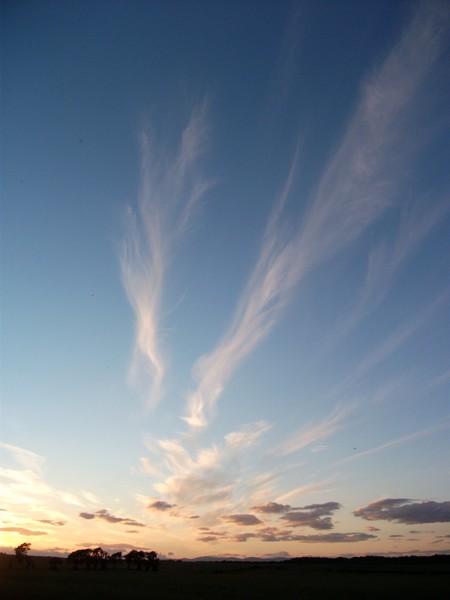 A Sunset at Last!