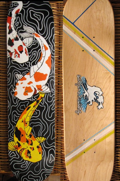 Surfer's Healing Raffle Skateboard