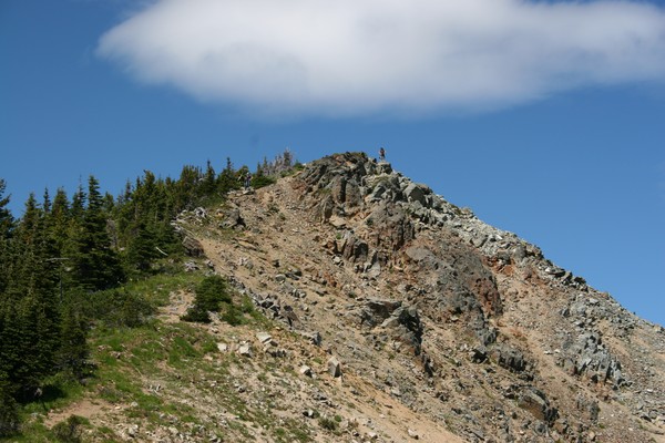 The Top of Dege Peak