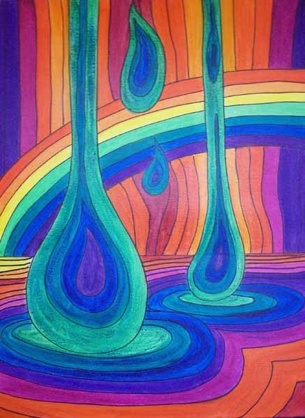 CONTOURS - RAINDROPS AND RAINBOWS