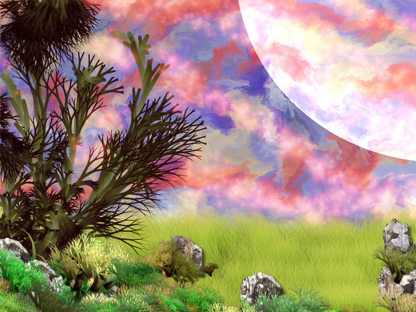 A View Of The Vaporous Planet Shog