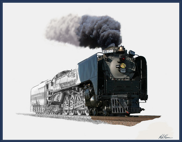 Union Pacific #844 To Life