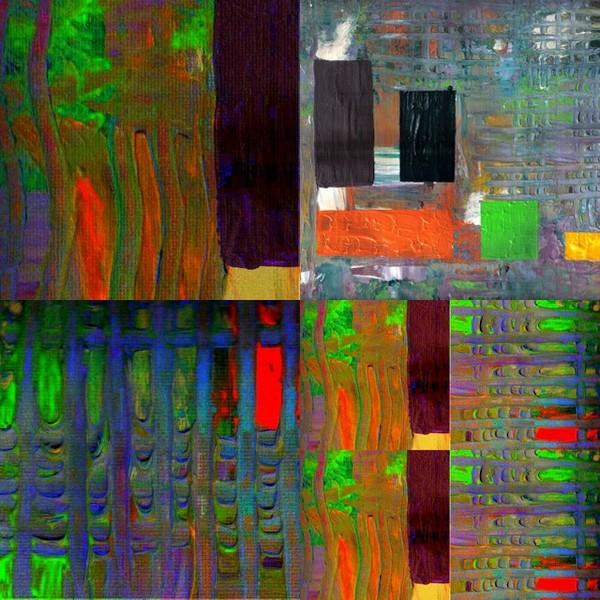   Collage Abstract SQ I - 4