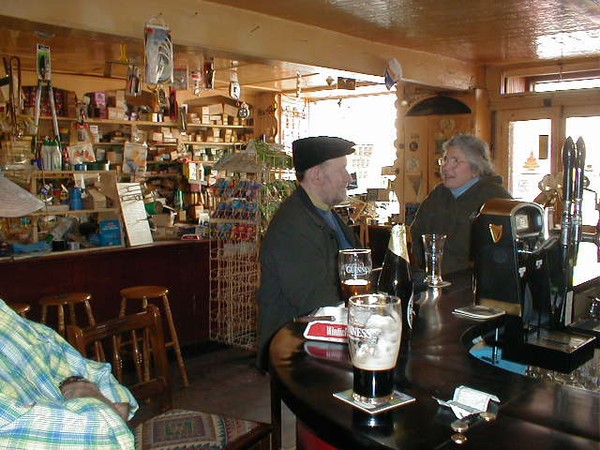 Foxy John Moriarty's Bar and Hardware Store.