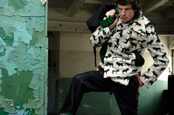 ELKS (two-sides coat, jeans & bag)