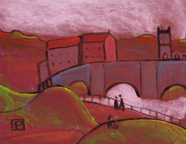 An undulating composition
