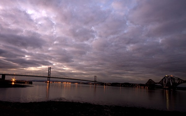 Forth Road Bridge - Dusk
