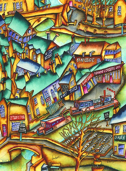 Canal Basin, Skipton, Yorkshire, UK