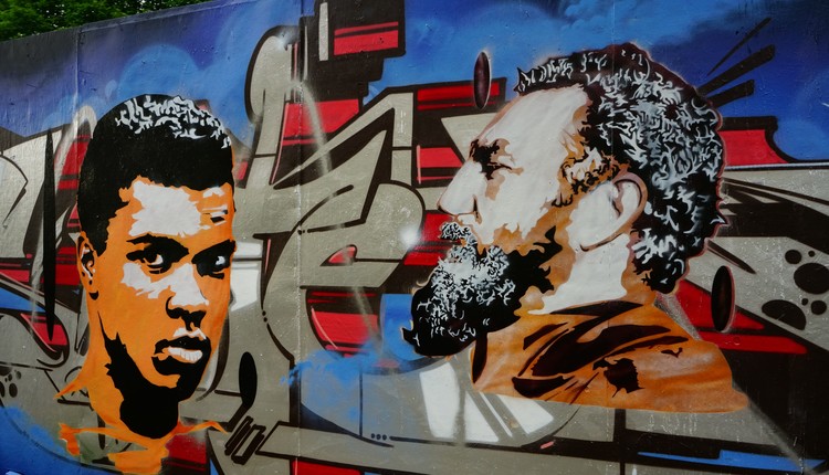 Close-Up Streetart Piece Copenhagen