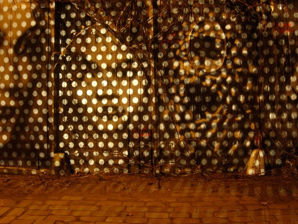 Yellow Sodium streetlights