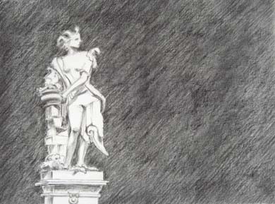 Sommer Statue