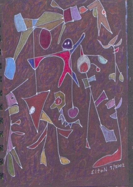 icons on a string...revisited... (c) 2002 elton houck