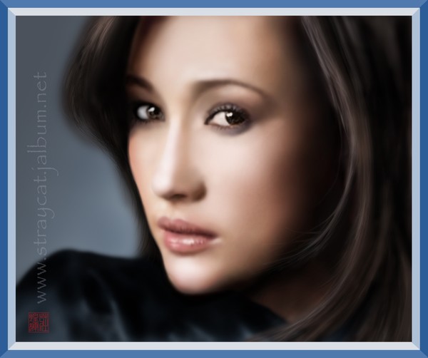 Asian Beauty Maggie Q.