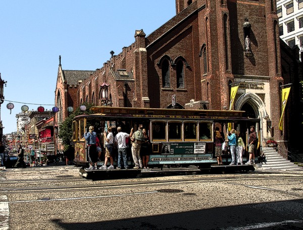 The Cable Car in Chinatown