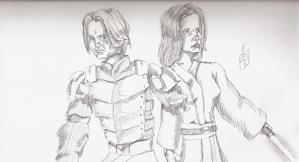 Darth Caedus & Jaina Solo