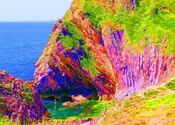Powerful forces on rocks