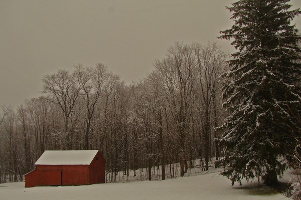 red barn