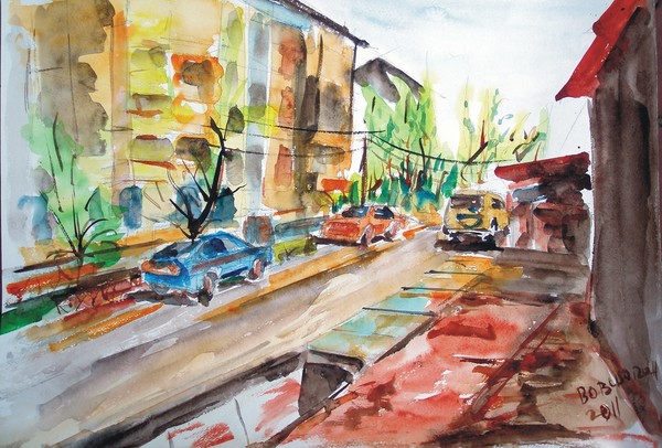 Aimanova street-Almaty