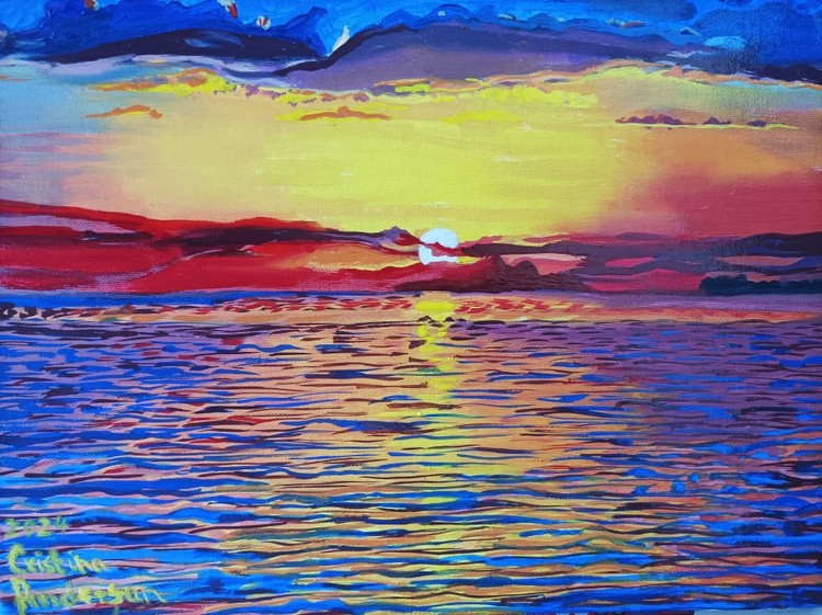 Marine sunset