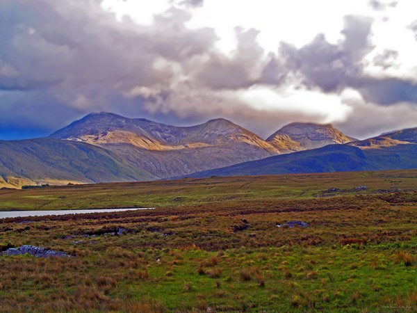 Storm Clouds Ahead in Connemara