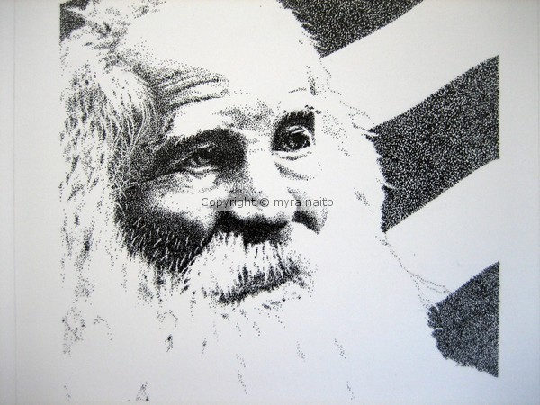 Walt Whitman, portrait