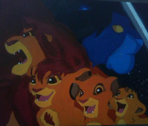 Simba's Timeline (Lion King)