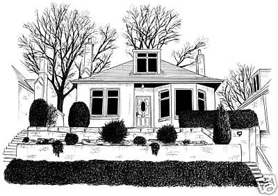 Commissiona  drawing of your home or business