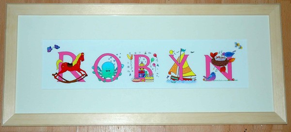 ILLUSTRATED CHILDREN'S NAME