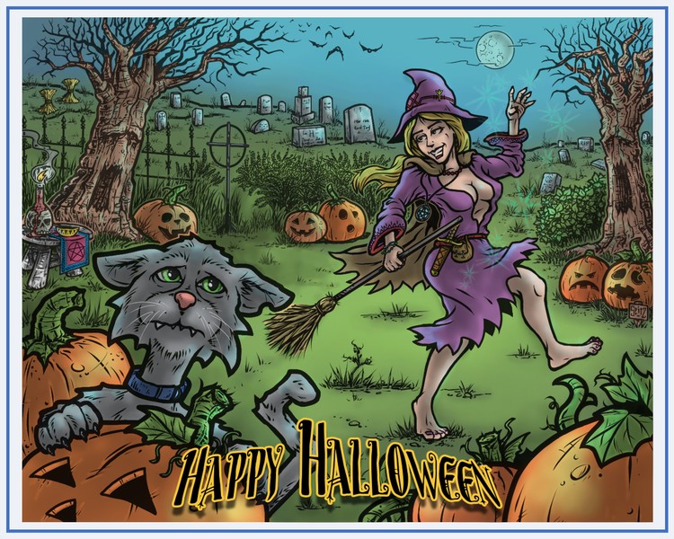Happy Halloween Witch
