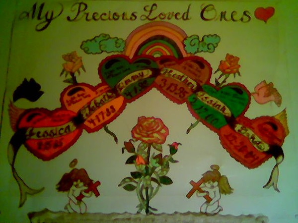 Picture made with my kids names