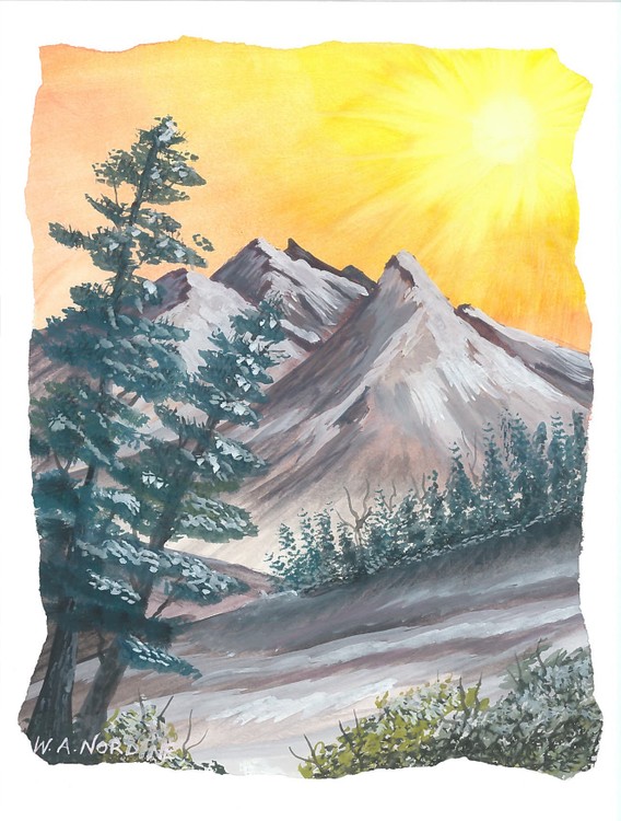 Mountains in the Sun