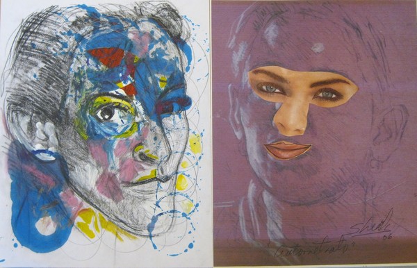two faces